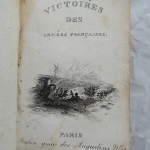 victoires des armées françaises 1826 65 x 100 mm.
