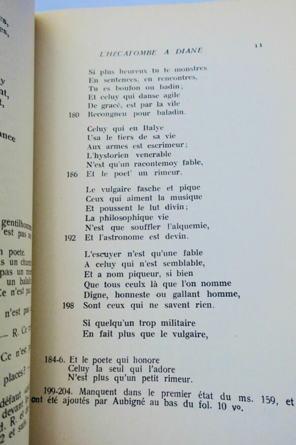 AGRIPPA D'AUBIGNE Le printemps, stances et odes – Image 4