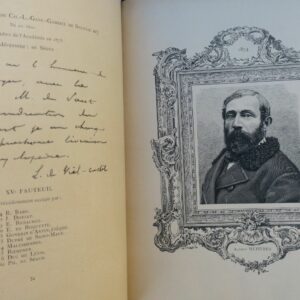 Académie ALBUM DES QUARANTE DE L'ACADEMIE FRANCAISE - 1885