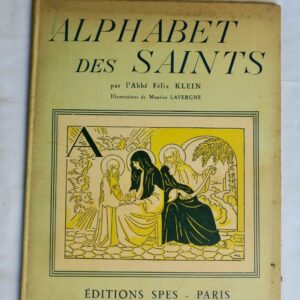 Alphabet des Saints 1935