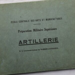 Artillerie préparation militaire supérieure