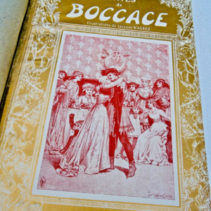 BOCCACE Contes de Boccace illustré par Wagrez