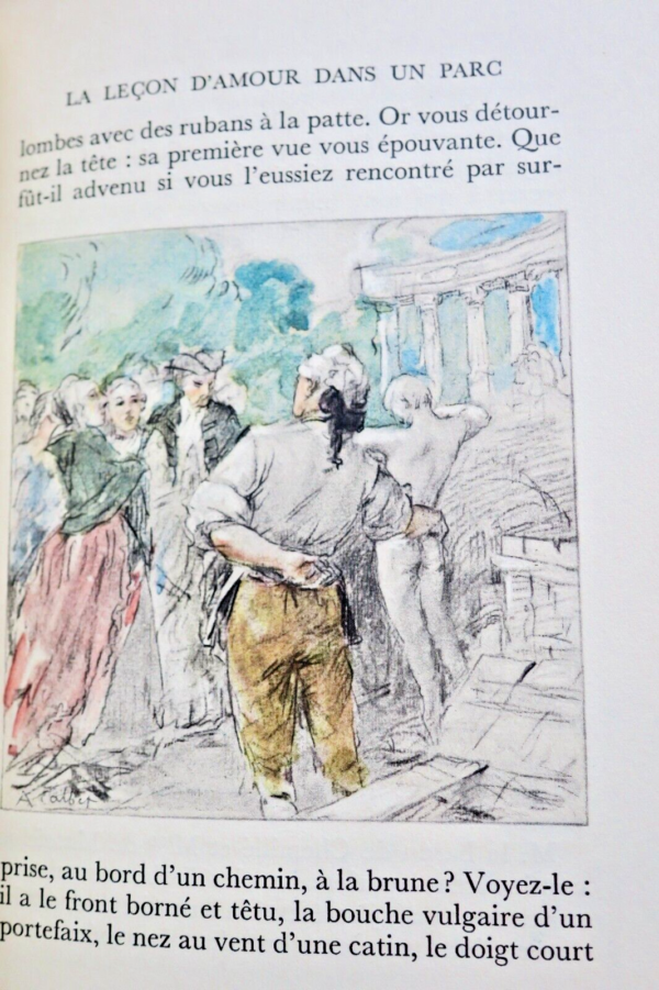BOYLESVE (René). La Leçon d'Amour dans un parc. PIAZZA – Image 6
