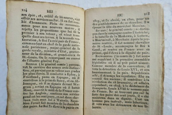 Biographie pittoresque des pairs de France... 1826 MINI – Image 7