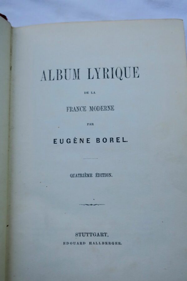 Borel Album lyrique de la France moderne – Image 4