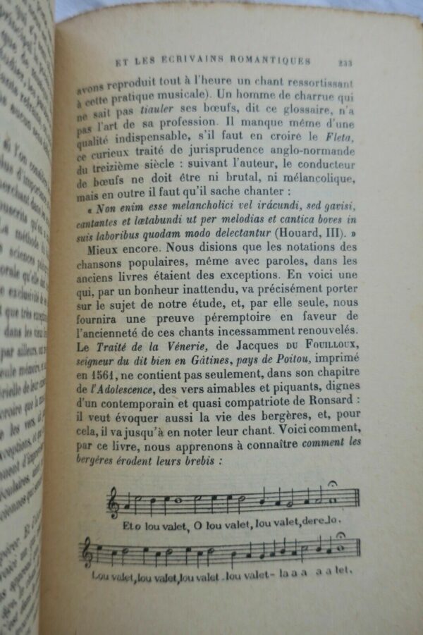Chanson populaire et les écrivains romantiques – Image 3