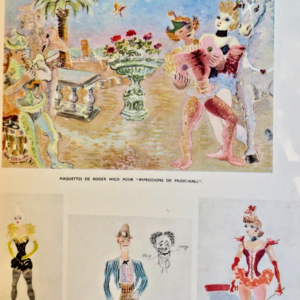 DANSE VAILLAT  Ballets de l'Opéra de Paris 1947