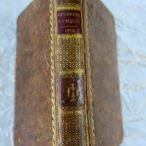 ETRENNES LYRIQUES, ANACRÉONTIQUES 1808