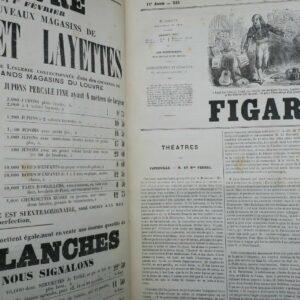 FIGARO 1862 premier semestre