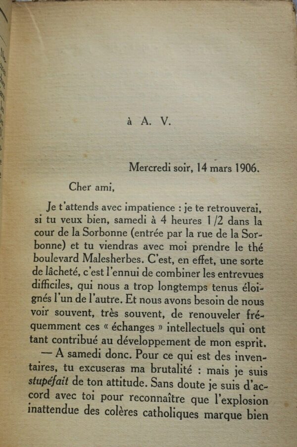 FRANCK HENRI LETTRES A QUELQUES AMIS + dédicace – Image 6