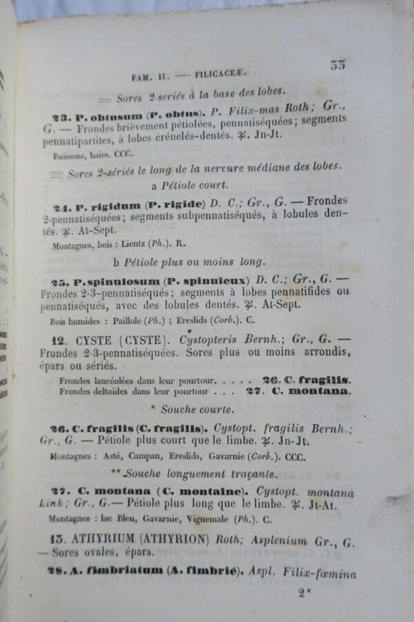 Flore  Departement des Hautes-Pyrenees 65. 1867 – Image 7