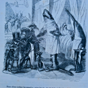 GRANDVILLE Scènes de la vie publique et privée des animaux 1852