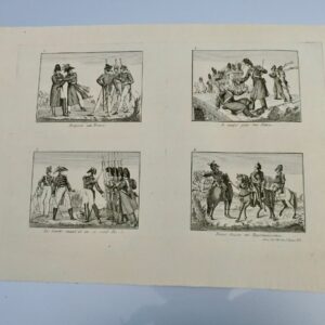 Gravure sur acier GARDE IMPERIALE 44 x 26 cm
