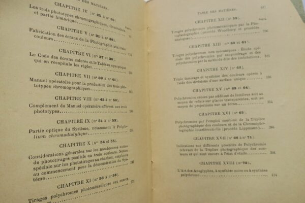 IMPRIMERIE Triplice Photographique des Couleurs et l'Imprimerie, Système... 1897 – Image 8