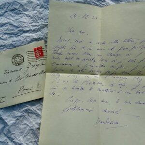 Jean Cassou lettre autographe