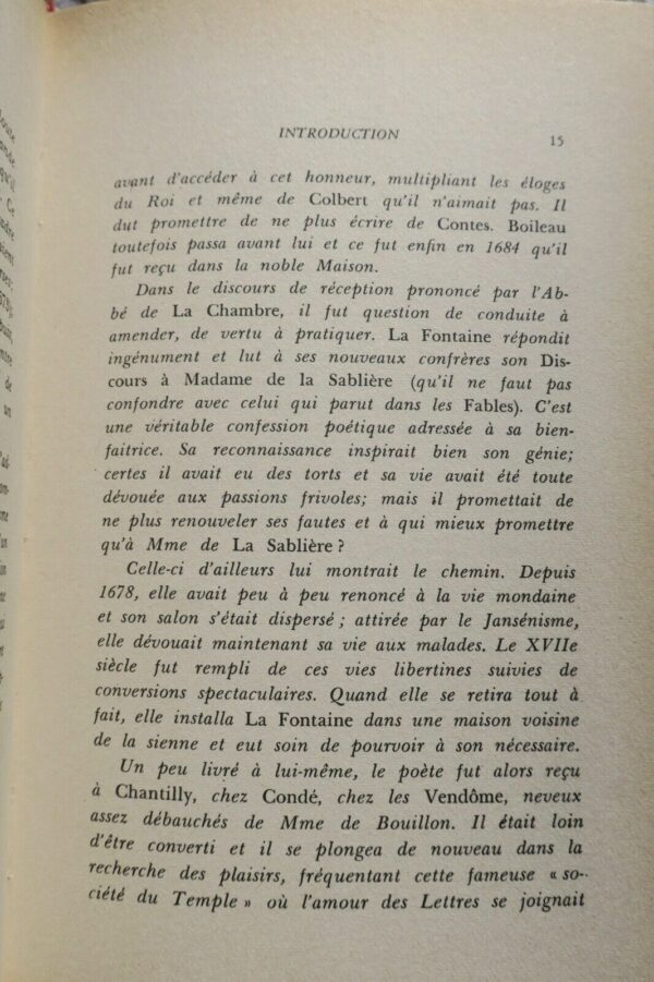 LA FONTAINE FABLES CHOISIES MISES EN VERS – Image 7