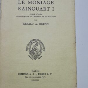 Le Moniage Rainouart I 1973