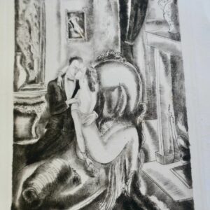 MAUROIS (André) Climats Orné de pointes-sèches de DAVID