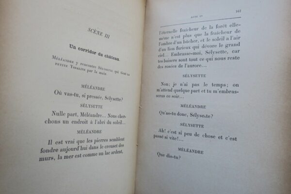 Maeterlinck Aglavaine et Sélysette EO + dédécace – Image 8