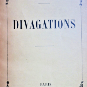 Mallarmé  Divagations
