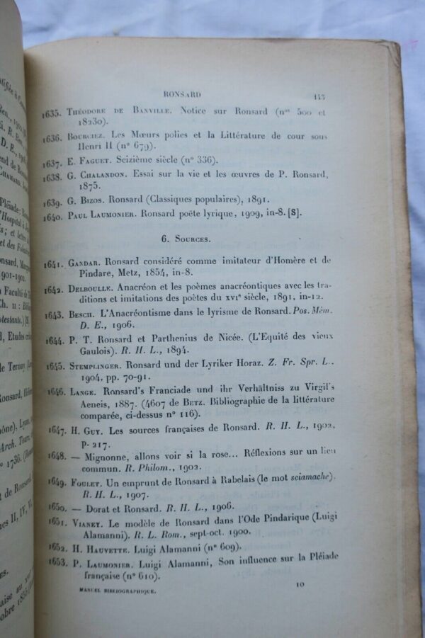 Manuel Bibliographique de la Littérature Française Moderne + dédicace – Image 7
