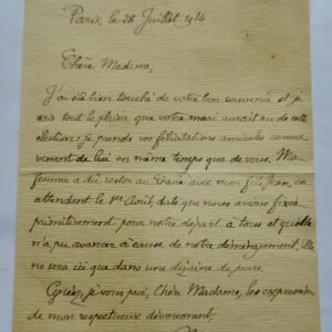 Maspero lettre autographe manuscrite & signée