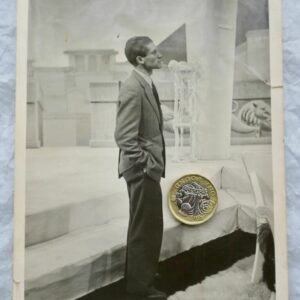 Maurice DRUON 12 x 18 cm.  2 photos argentiques