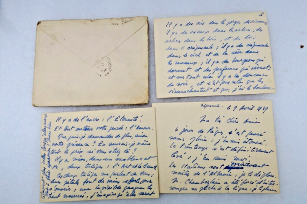 Maurice DRUON lettre autographes signée – Image 3