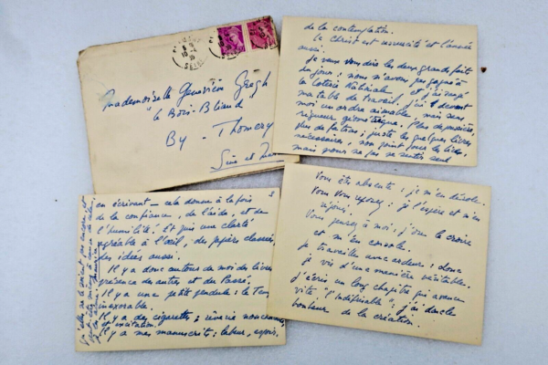 Maurice DRUON lettre autographes signée