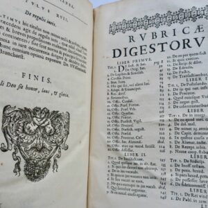 Medulla iustiniana sive dilucida totius iuris civilis juxta digestorum 1666