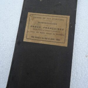 NOMENCLATURE DES GARES FRANCAISES A L'USAGE DES AGENTS CHARGES DU CLASSEMENT DES