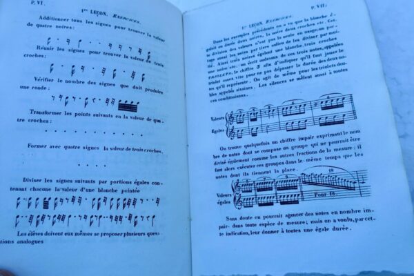 Nouveau Manuel Simplifié de Musique ou Grammaire 1839 – Image 8
