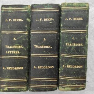 Oeuvres de J.F. Ducis 1824