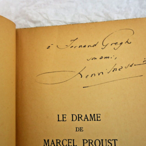 PROUST "Le drame de Marcel Proust" MASSIS