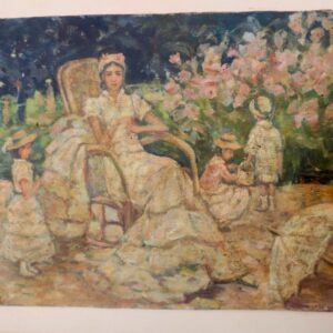 Peinture à l'huile original 30 x 40  cm.
