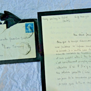 Pierre Brossolette  lettre autographe signée
