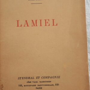 STENDHAL Lamiel 1926