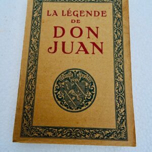 T'SERSTEVENS Albert LA LÉGENDE DE DON JUAN