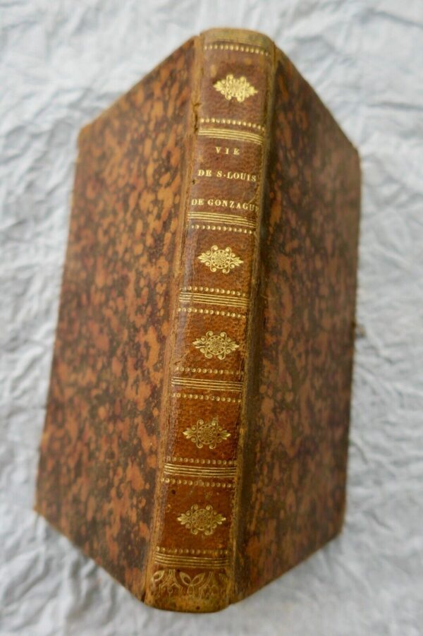 VIE DE SAINT LOUIS DE GONZAGUE , DE LA COMPAGNIE DE JESUS 1822