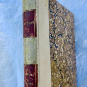 VOGÜE Melchior de   Histoires d'hiver1885