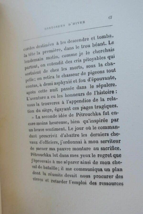 VOGÜE Melchior de   Histoires d'hiver1885 – Image 5