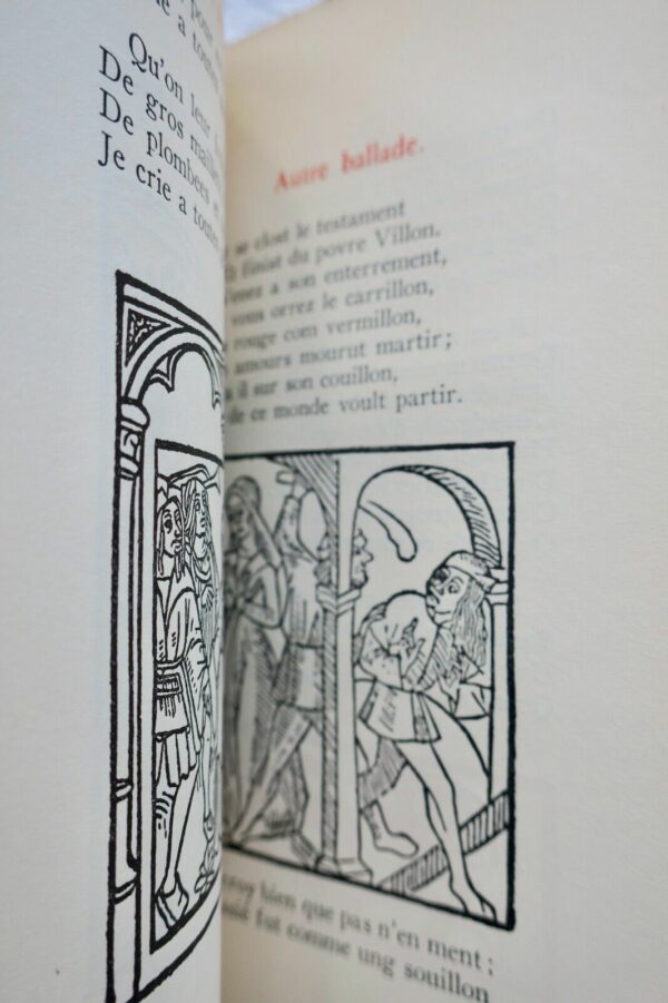 Villon Françoys Les oeuvres de Françoys Villon de Paris contenant Les Lais... – Image 3