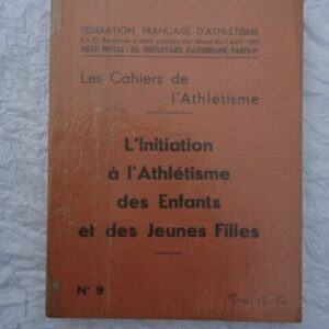 athlétisme -l'initiation à l'athlétisme des enfants et des jeunes filles