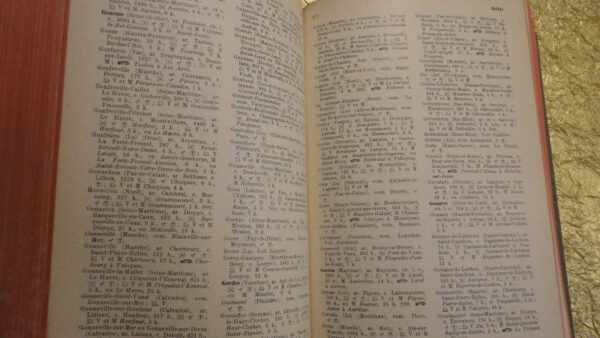 commune  DICTIONNAIRE NATIONAL DES COMMUNES DE FRANCE 1959 – Image 3