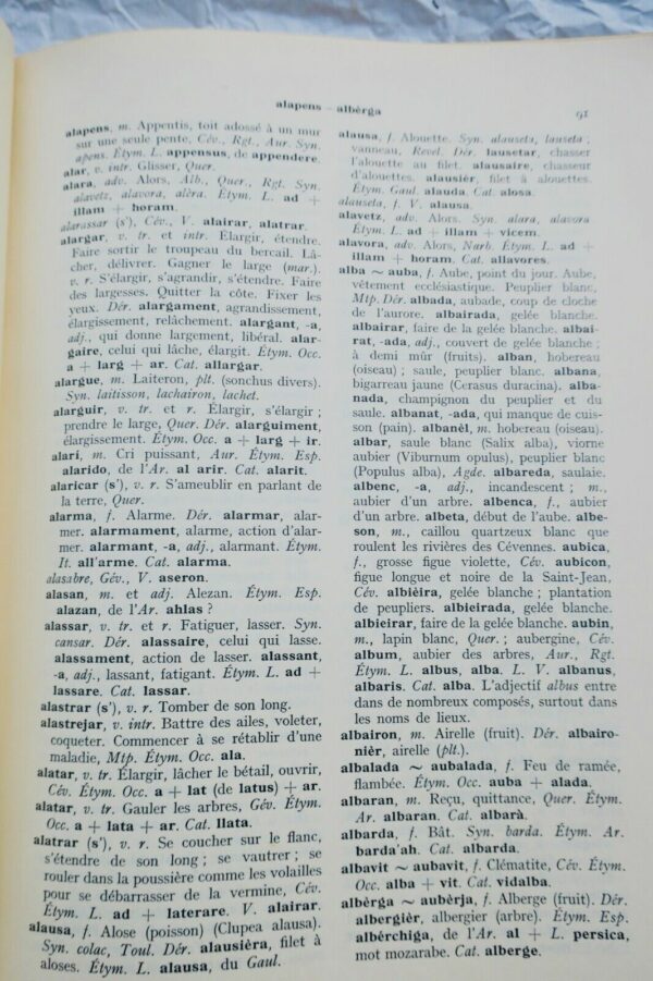 occitan ALIBERT DICTIONNAIRE OCCITAN-FRANÇAIS d'après les parlers languedociens – Image 6