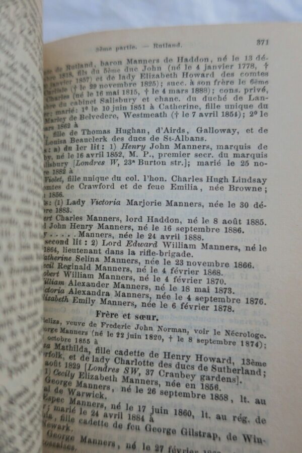 Almanach de Gotha 1890 Annuaire généalogique, diplomatique et statistique... – Image 5