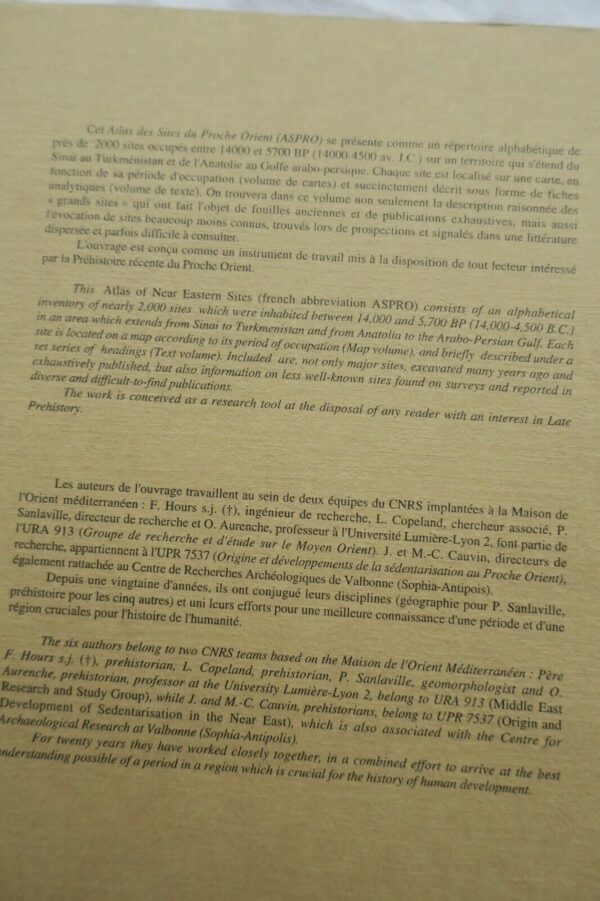 Atlas des sites du Proche-Orient 1994 – Image 3