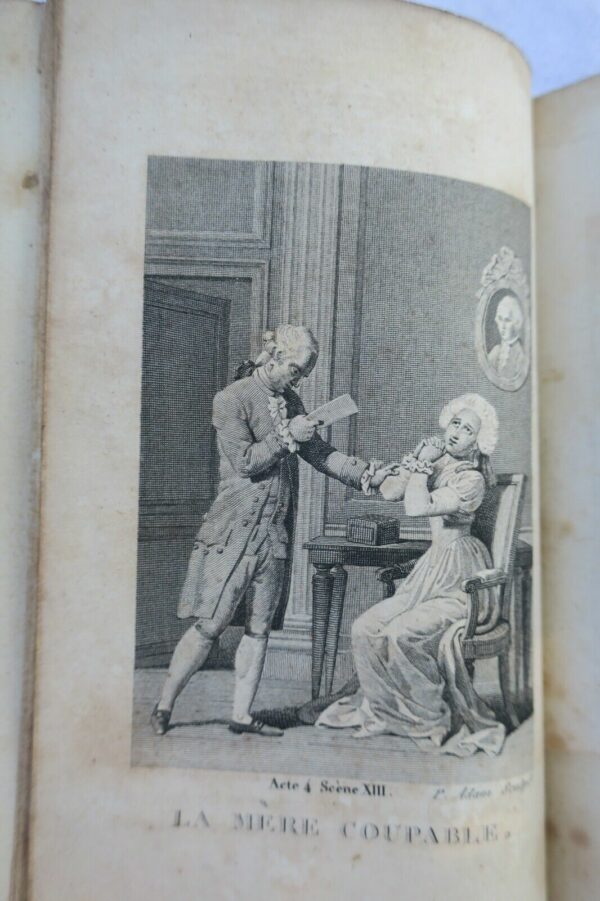 BEAUMARCHAIS Oeuvres choisies de BEAUMARCHAIS 1818 – Image 7