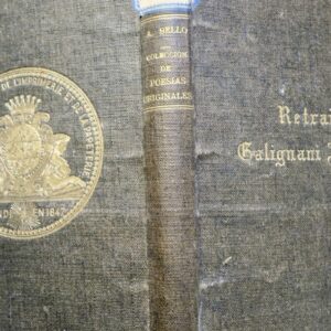 BELLO Colección de Poesías Originales 1870