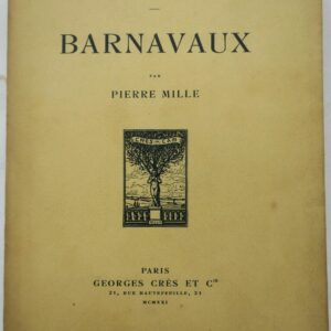 Barnavaux. Mille, 1921 illustré par Naudin